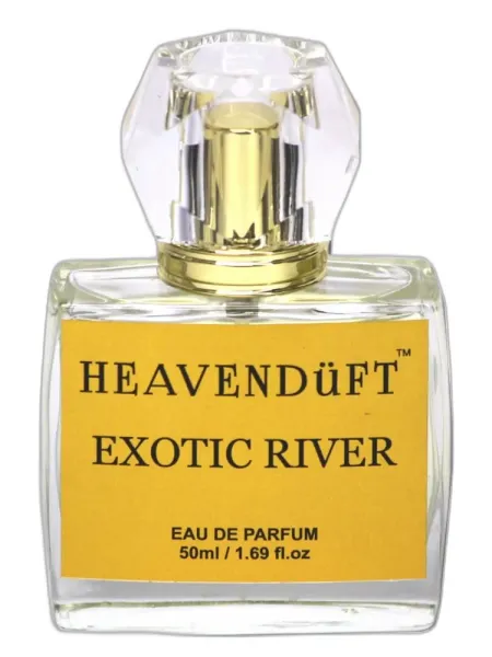 Frasco del perfume HeavenDuft Exotic River unisex