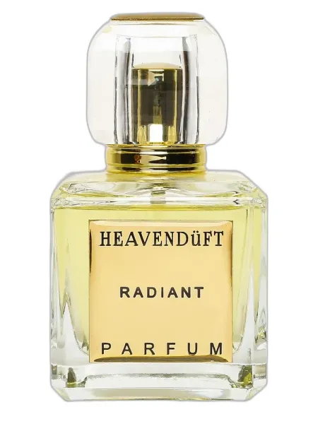 Frasco del perfume HeavenDuft Radiant