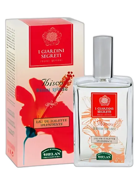 Frasco del perfume Helan Ibisco