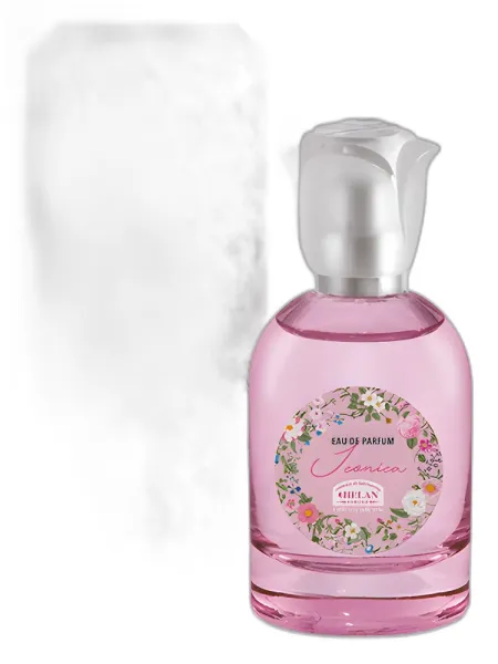 Frasco del perfume Helan Iconica