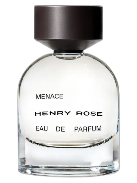 Frasco del perfume Henry Rose Menace unisex Eau de Parfum