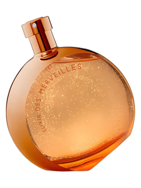 Frasco del perfume Hermès Elixir des Merveilles Limited Edition Collector Hermes