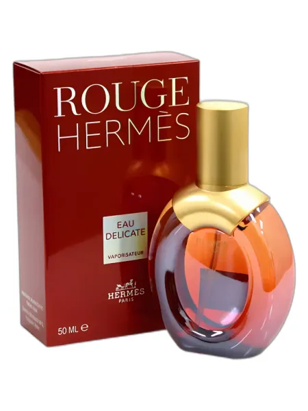 Frasco del perfume Hermès Rouge Hermes Eau Delicate Hermes
