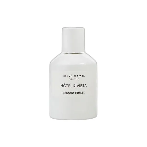 Frasco del perfume Herve Gambs Hotel Riviera Eau de Cologne