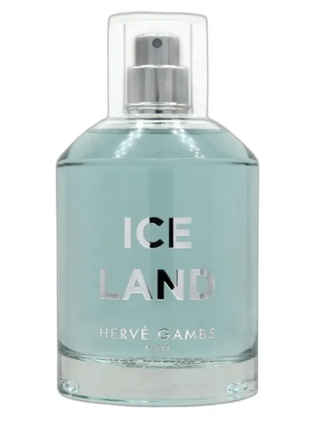Frasco del perfume Herve Gambs Paris Ice Land unisex