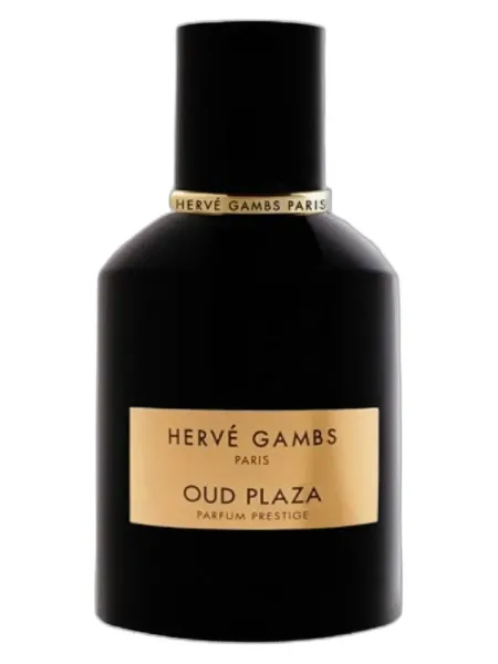 Frasco del perfume Herve Gambs Paris Oud Plaza unisex
