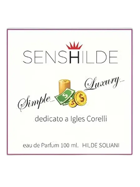 Frasco del perfume Hilde Soliani Simple Luxury unisex