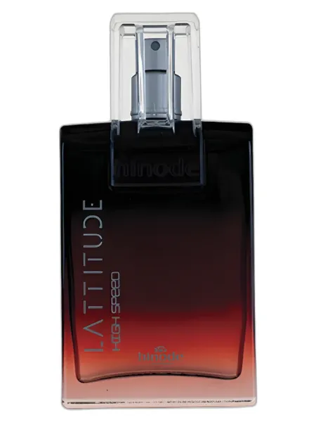 Frasco del perfume Hinode Lattitude High Speed