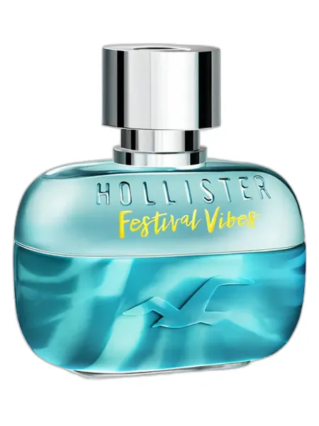 Frasco del perfume Hollister Festival Vibes for Him Eau de Cologne