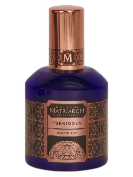 Frasco del perfume House of Matriarch Forbidden