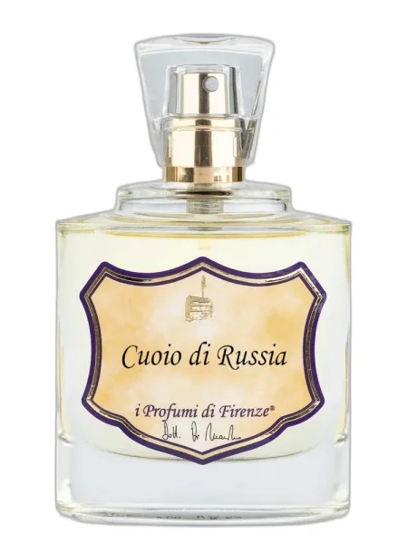 Frasco del perfume I Profumi di Firenze Cuoio di Russia