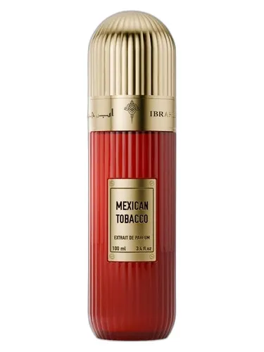 Frasco del perfume Ibraheem AlQurashi Mexican Tobacco Ibraheem Al Qurashi