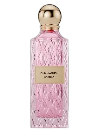 Frasco del perfume Ibraheem AlQurashi Pink Diamond Sakura Ibraheem Al Qurashi