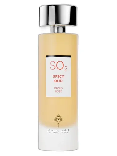 Frasco del perfume Ibraheem AlQurashi Spicy Oud Proud Dose Ibraheem Al Qurashi