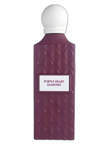 Frasco del perfume Ibrahim Al Qurashi Purple Heart Diamond Ibraheem Al Qurashi