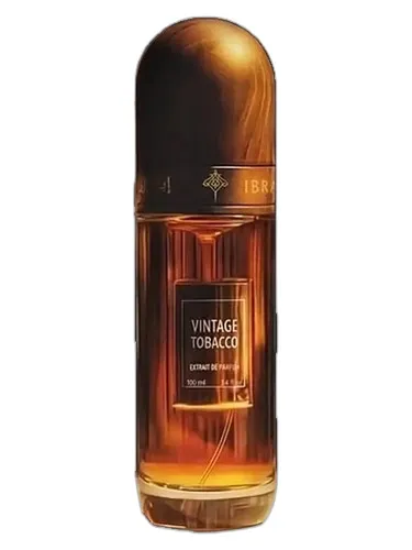 Frasco del perfume Ibrahim Al Qurashi Vintage Tobacco Ibraheem Al Qurashi