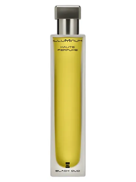 Frasco del perfume Illuminum Black OUD unisex