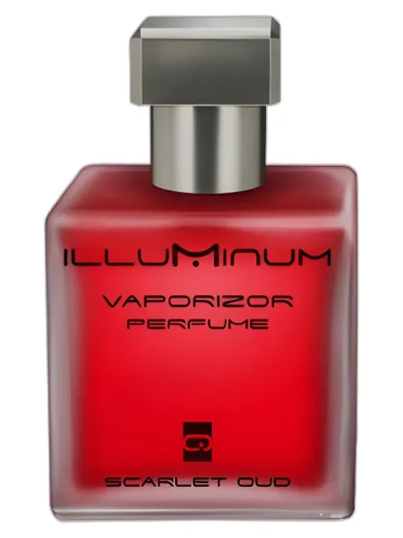 Frasco del perfume Illuminum Scarlet Oud unisex