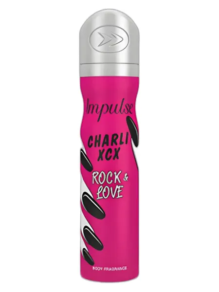 Frasco del perfume Impulse Charli XCX Rock & Love