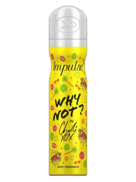 Frasco del perfume Impulse Charli XCX Why Not