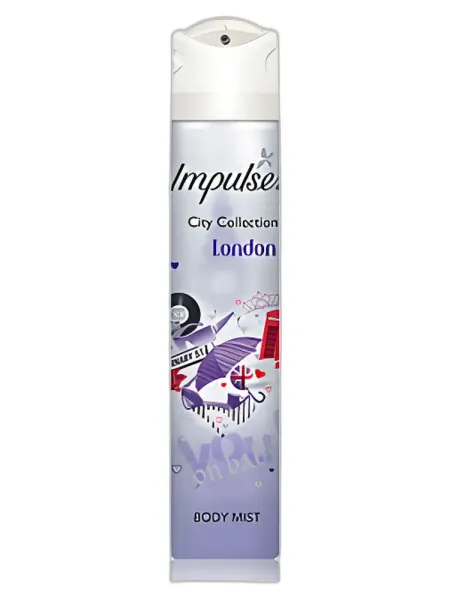 Frasco del perfume Impulse London Vibe