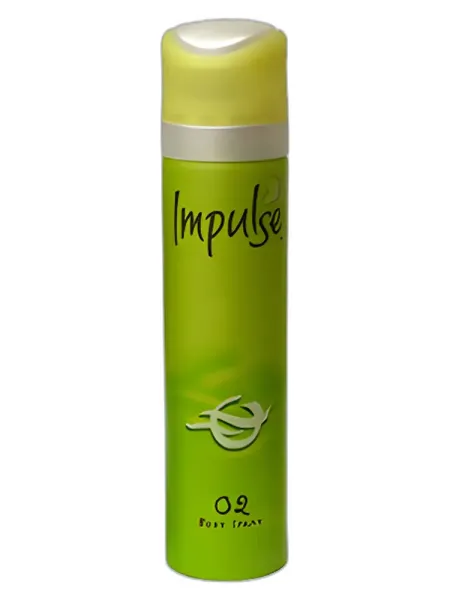 Frasco del perfume Impulse O2