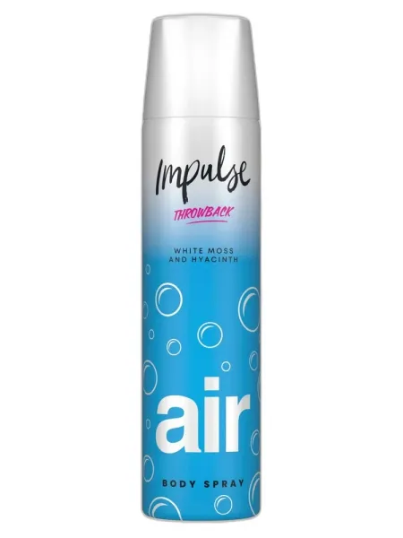 Frasco del perfume Impulse Throwback Air