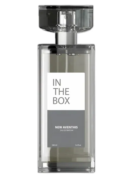 Frasco del perfume In The Box New Aventhis