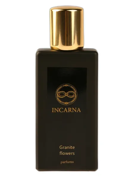 Frasco del perfume Incarna parfums Granite flowers unisex Eau de Parfum