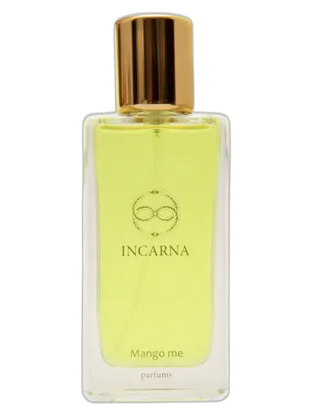 Frasco del perfume Incarna parfums Mango me unisex Eau de Parfum