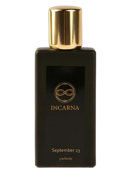Frasco del perfume Incarna parfums September 23 unisex Eau de Parfum