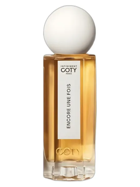 Frasco del perfume Infiniment Coty Paris Encore Une Fois unisex Eau de Parfum