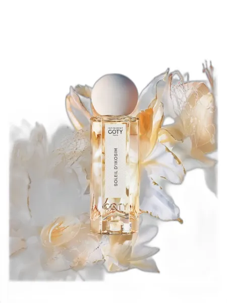 Frasco del perfume Infiniment Coty Paris Soleil d'Ikosim unisex Eau de Parfum