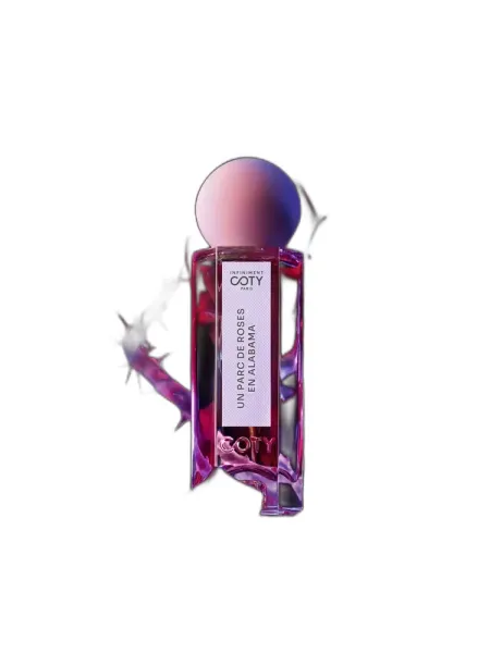 Frasco del perfume Infiniment Coty Paris Un Parc de Roses en Alabama unisex Eau de Parfum