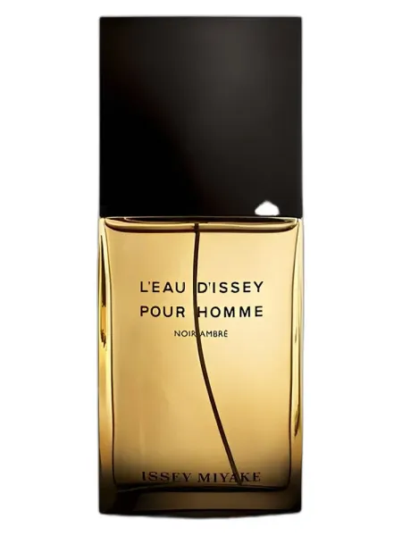 Frasco del perfume Issey Miyake L'Eau d'Issey Pour Homme Noir Ambre Eau de Parfum