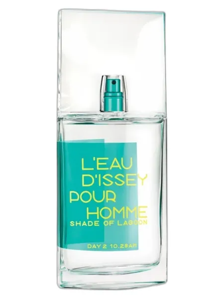 Frasco del perfume Issey Miyake L'Eau d'Issey pour Homme Shade of Lagoon Eau de Cologne