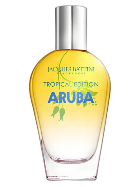 Frasco del perfume Jacques Battini Aruba Tropical Edition Eau de Parfum