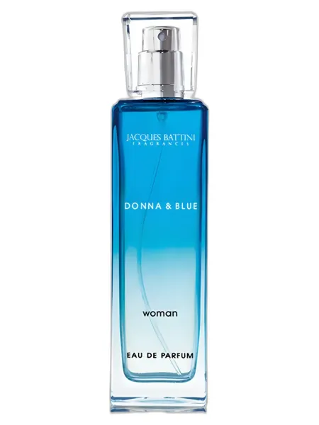 Frasco del perfume Jacques Battini Donna & Blue