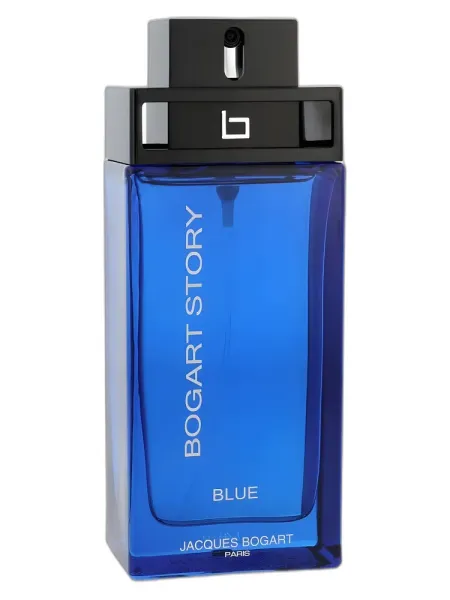 Frasco del perfume Jacques Bogart Story Blue Eau de Cologne