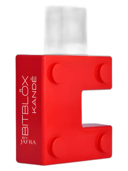 Frasco del perfume JAFRA Bitblox Kande