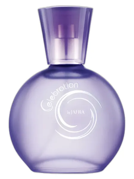 Frasco del perfume JAFRA Celebration