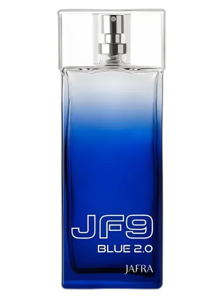 Frasco del perfume JAFRA JF9 Blue 2.0 Eau de Cologne