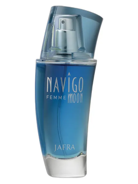 Frasco del perfume JAFRA Navigo Moon Femme Eau de Toilette