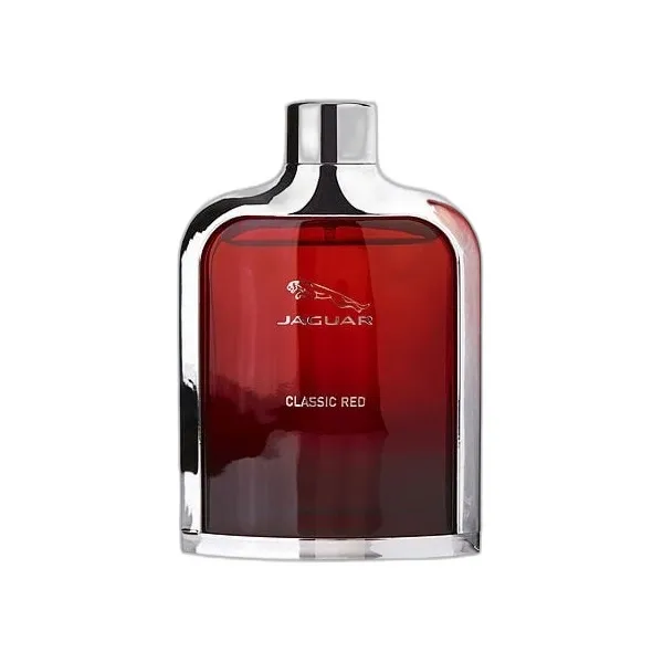 Frasco del perfume Jaguar Classic Red Eau de Toilette