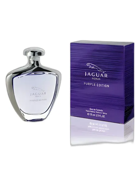 Frasco del perfume Jaguar Woman Purple Edition