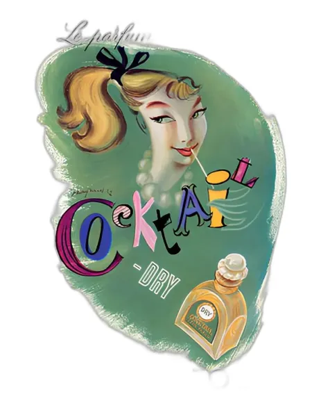 Frasco del perfume Jean Patou Cocktail Dry
