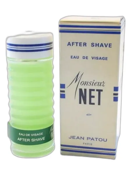 Frasco del perfume Jean Patou Monsieur Net