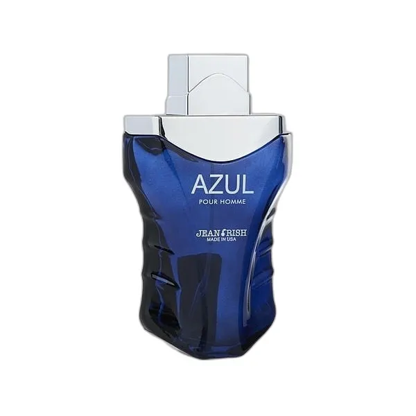 Frasco del perfume Jean Rish Azul Eau de Toilette