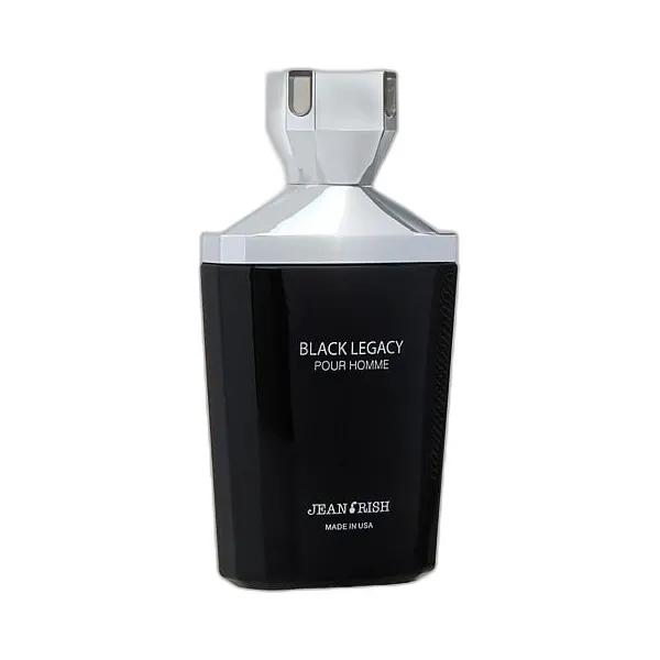 Frasco del perfume Jean Rish Black Legacy Eau de Toilette