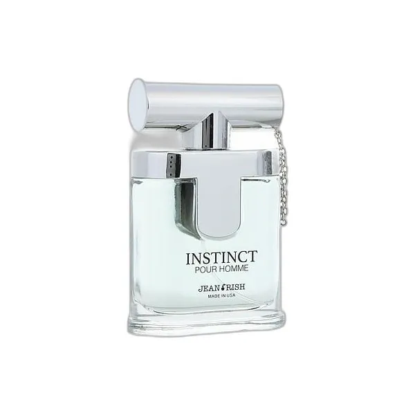 Frasco del perfume Jean Rish Instinct Eau de Toilette